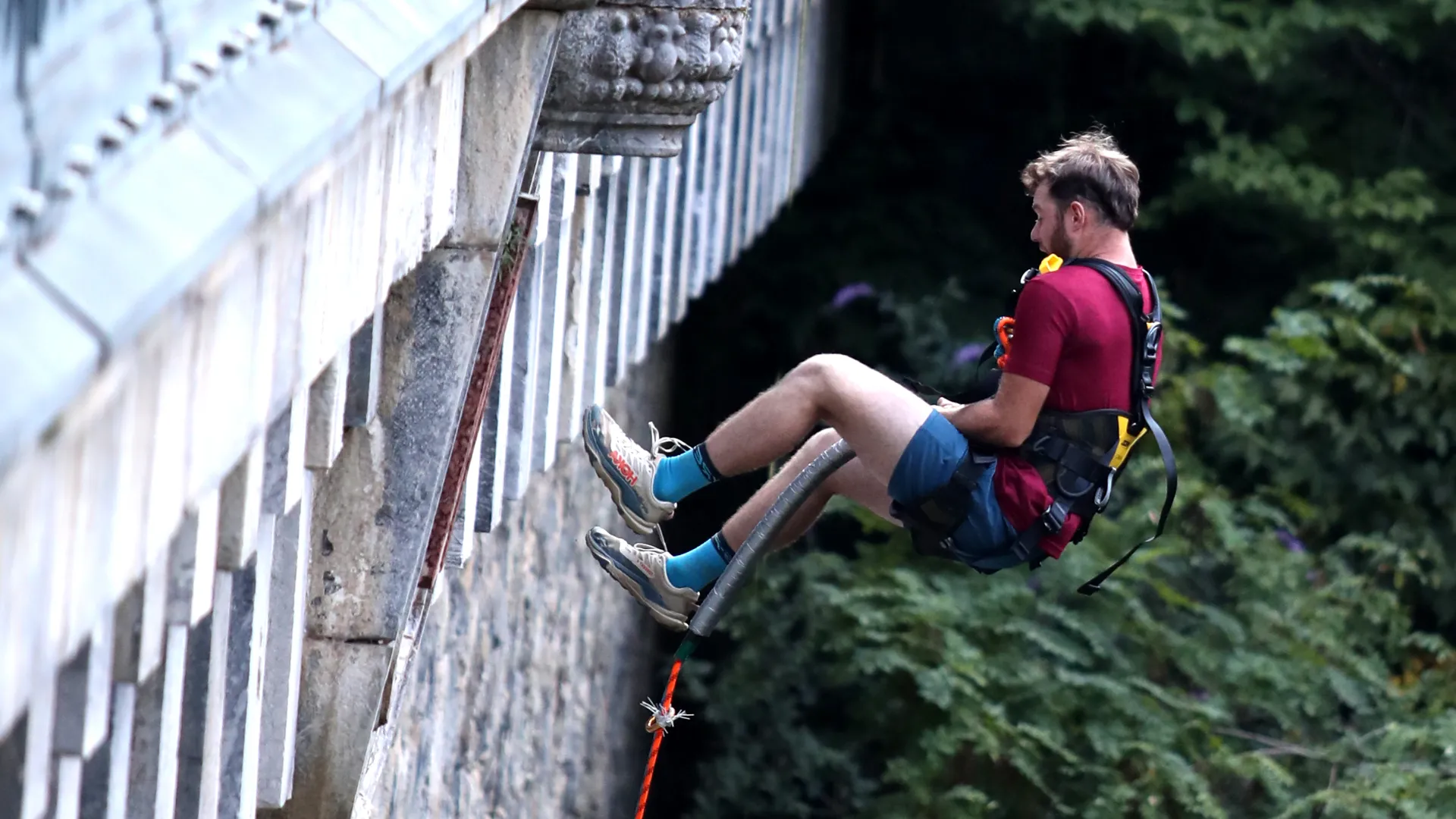 Le saut en pendulaire - Luz-Aventure